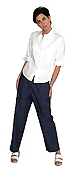 Cotton Drawstring Cargo Pant