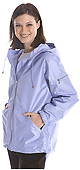 Hooded Zip Front Jacket